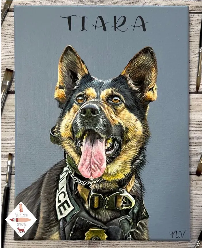 52 Amazingly Detailed Pet Portrait Paintings By This Artist