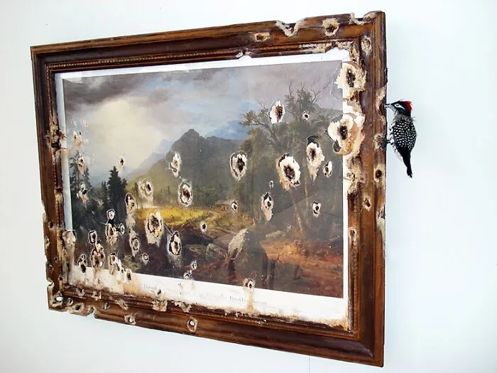 First Harvest In The Wilderness With Woodpecker