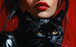 This Artist Turns The Connection Between Humans And Cats Into Powerful Visual Art (29 Pics)