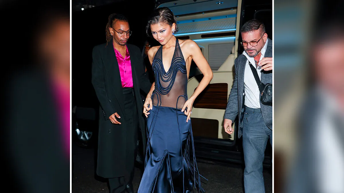 Zendaya Keeps The Sheer Dress Trend Alive With Steamy Look Amid Movie Promo