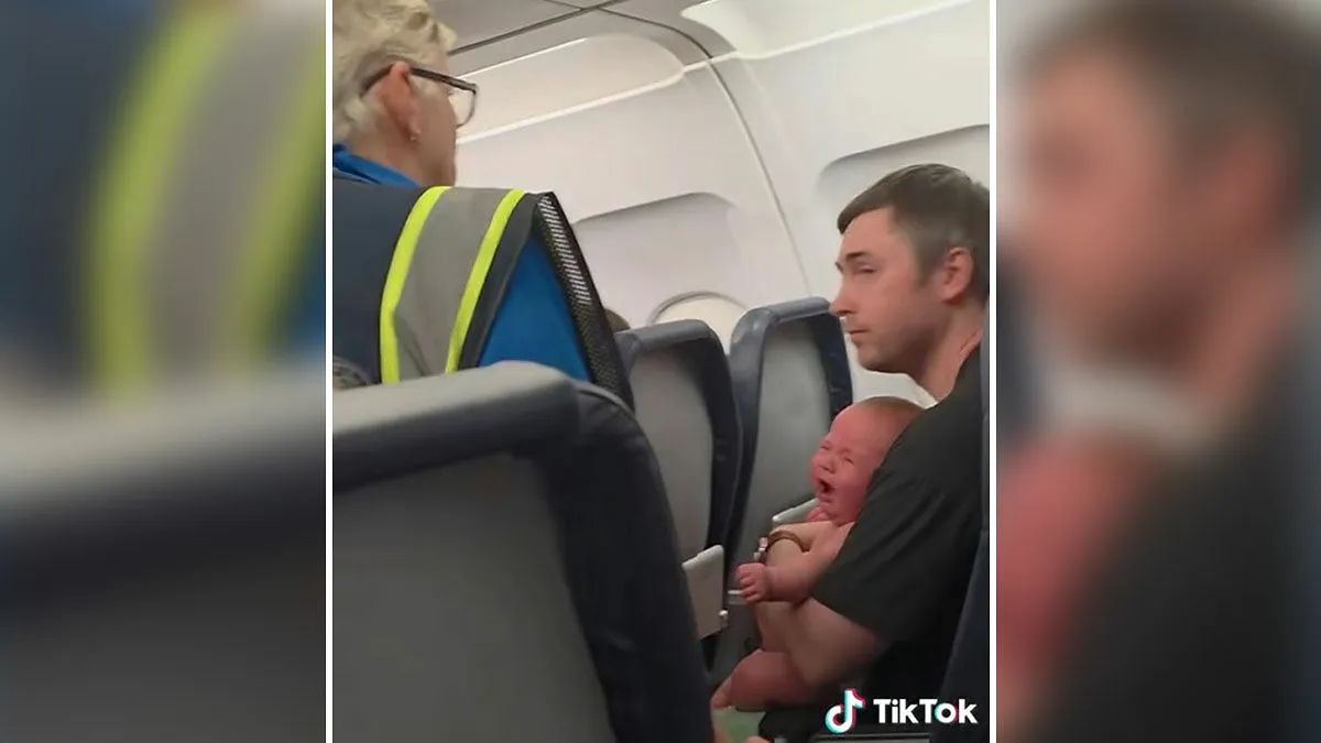 "I Hope You Sue": Couple Sparks Debate After Airline Kicks Them Off Flight Due To Their "Sick" Crying Baby