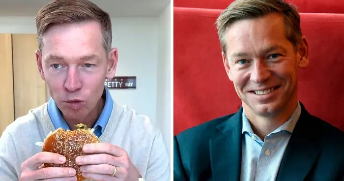 "Terrible Excuse": McDonald’s CEO Blames His Mom For His Viral Big Arch Burger Reaction