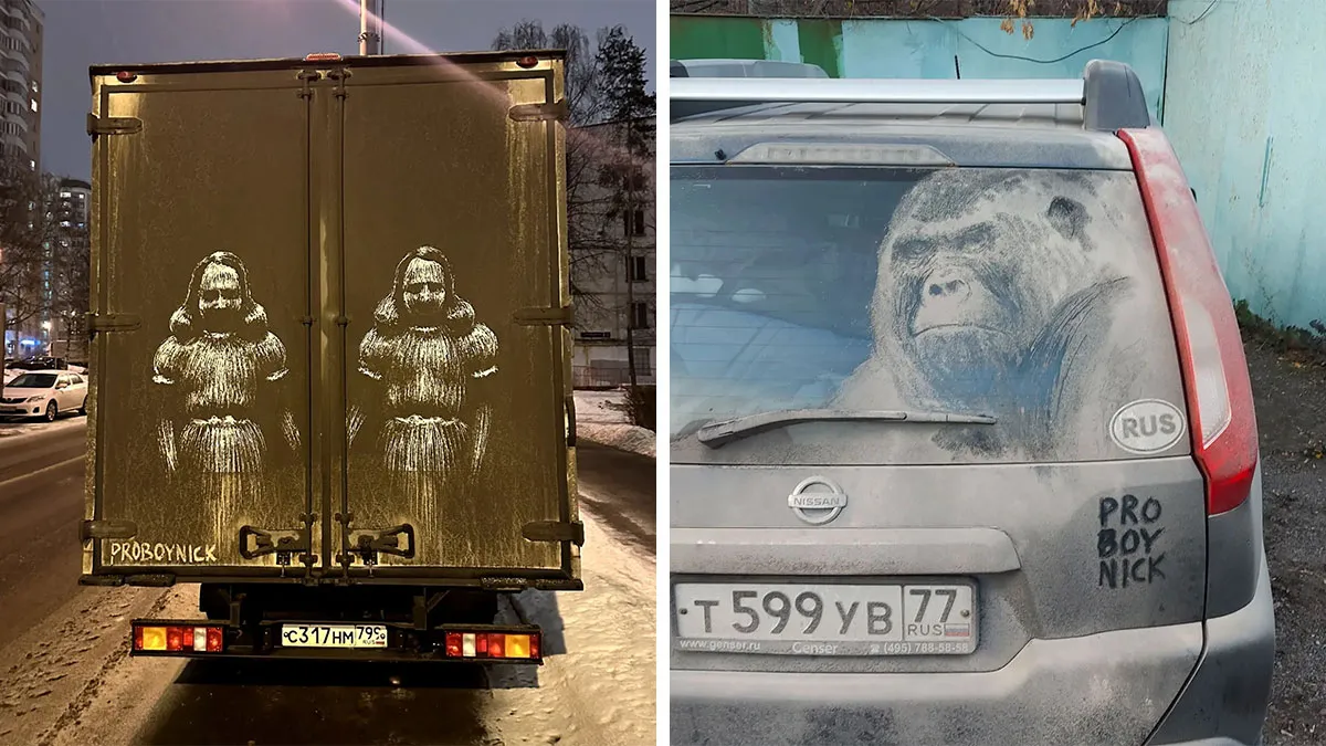 Owners Of Dirty Trucks Find Their Cars “Vandalized” By This Artist, And Your Vehicle May Be Next (40 New Pics)
