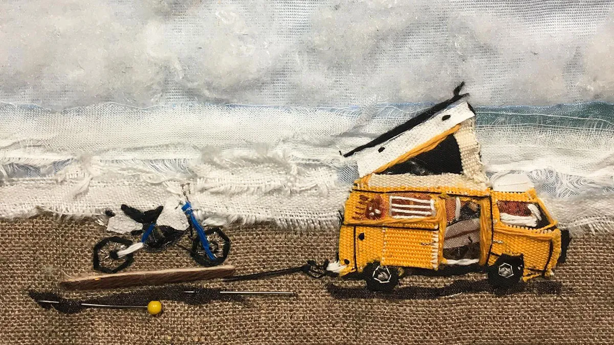 These 55 Hand-Stitched Scenes By This Artist Feel Like Memories Frozen In Time