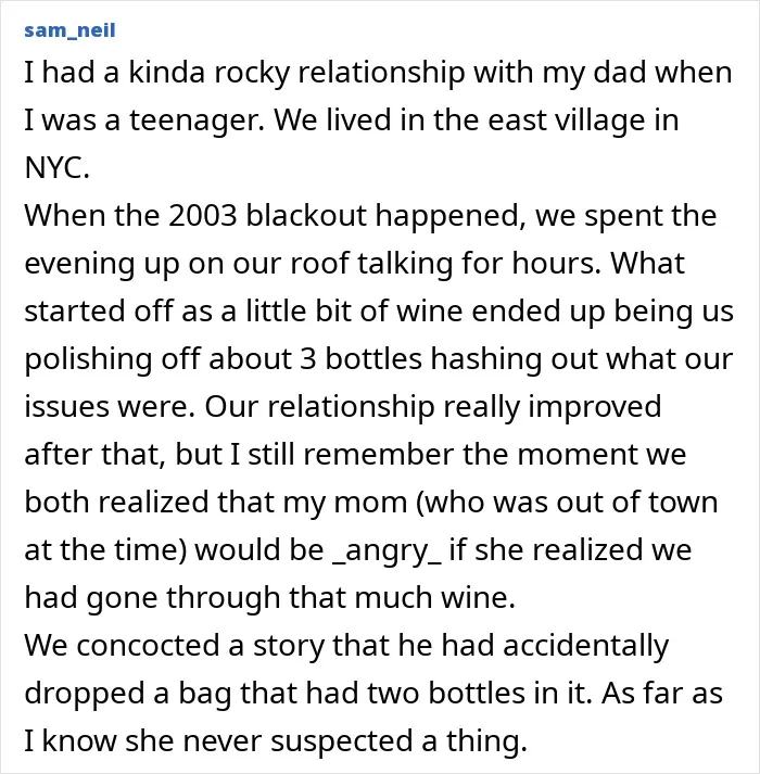 38 Wild And Funny Stories Kids Agreed With Dads Not To Tell Their Moms About