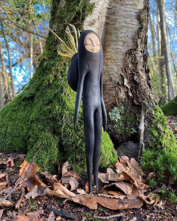 60 Extraordinary Wood Sculptures Inspired By Nature And Myth, By Tach Pollard
