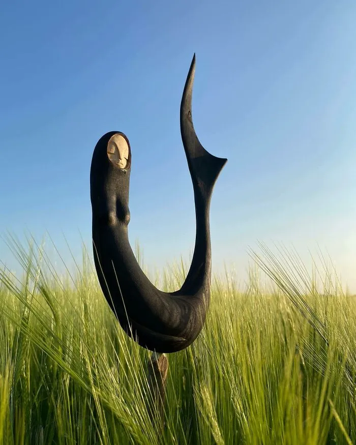 60 Extraordinary Wood Sculptures Inspired By Nature And Myth, By Tach Pollard