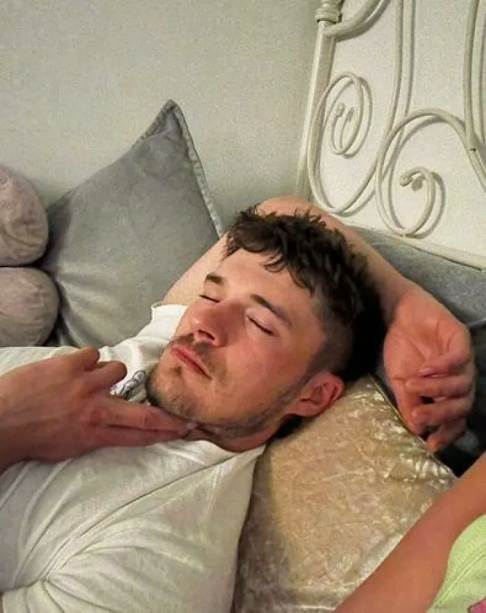 Checking His Pulse???