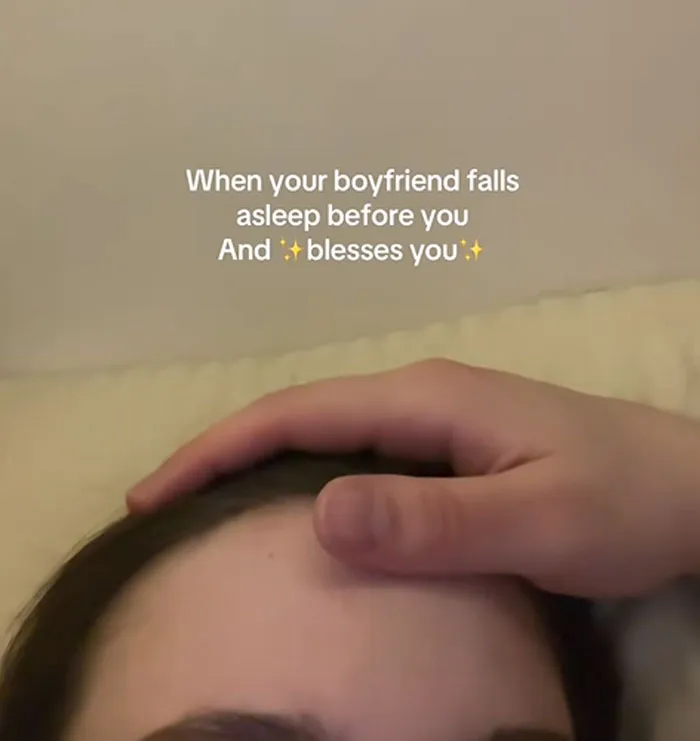 When Your Boyfriend Falls Asleep Before You And Blesses You