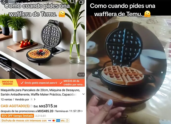 20 Personas que recibieron productos ridículos de Temu
