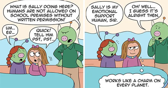 30 New Comics From This Wholesome Series About A Human Living As The Family Pet