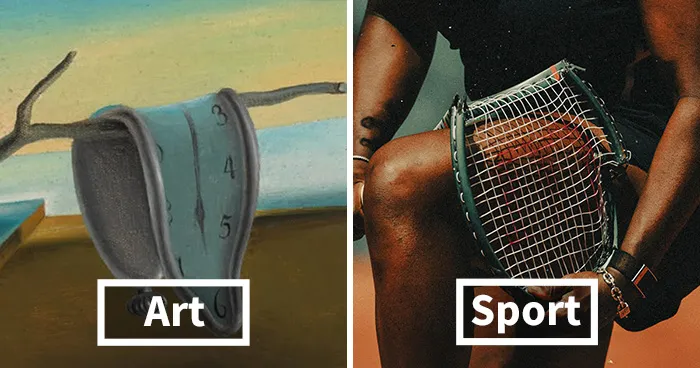 30 Funny Comparisons By This Instagram Page That Make Sports And Classical Art Look Almost Identical (New Pics)