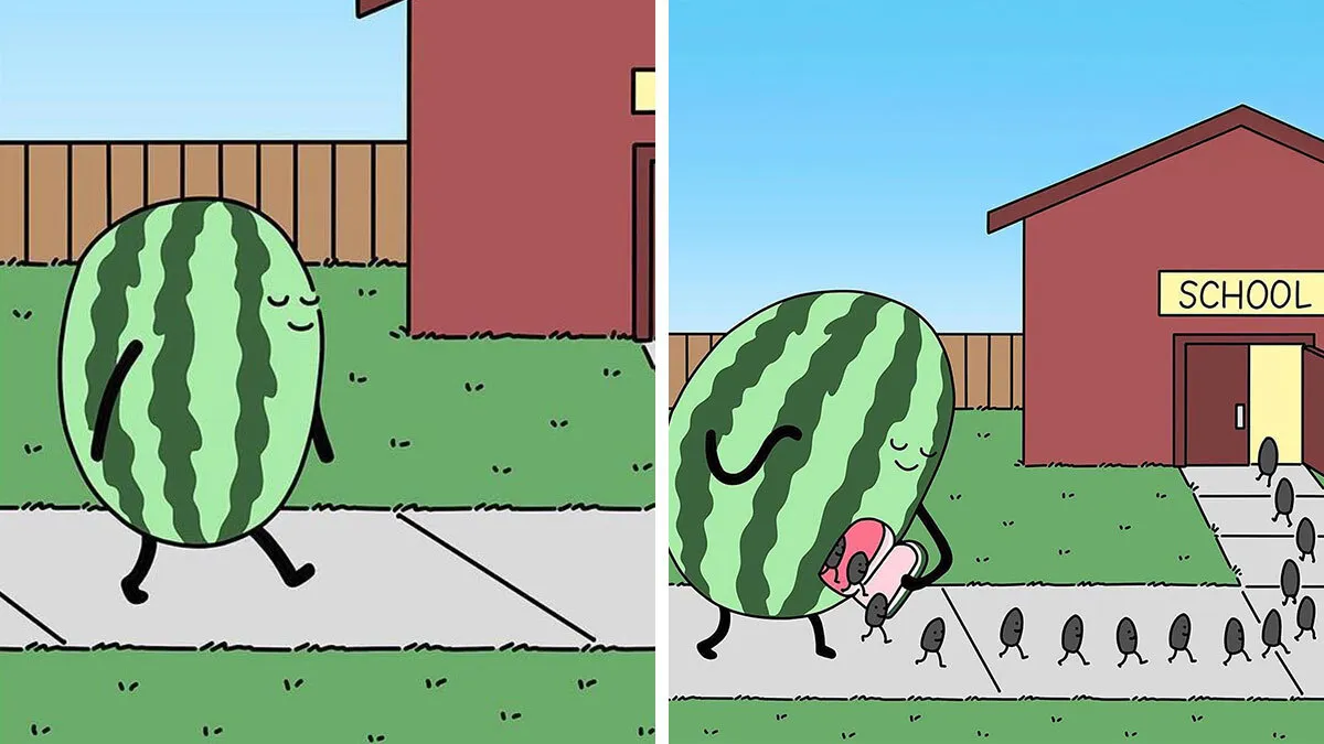 55 New Food-Themed ‘Buni Comics’ That Are Cute, Clever, And Slightly Dark