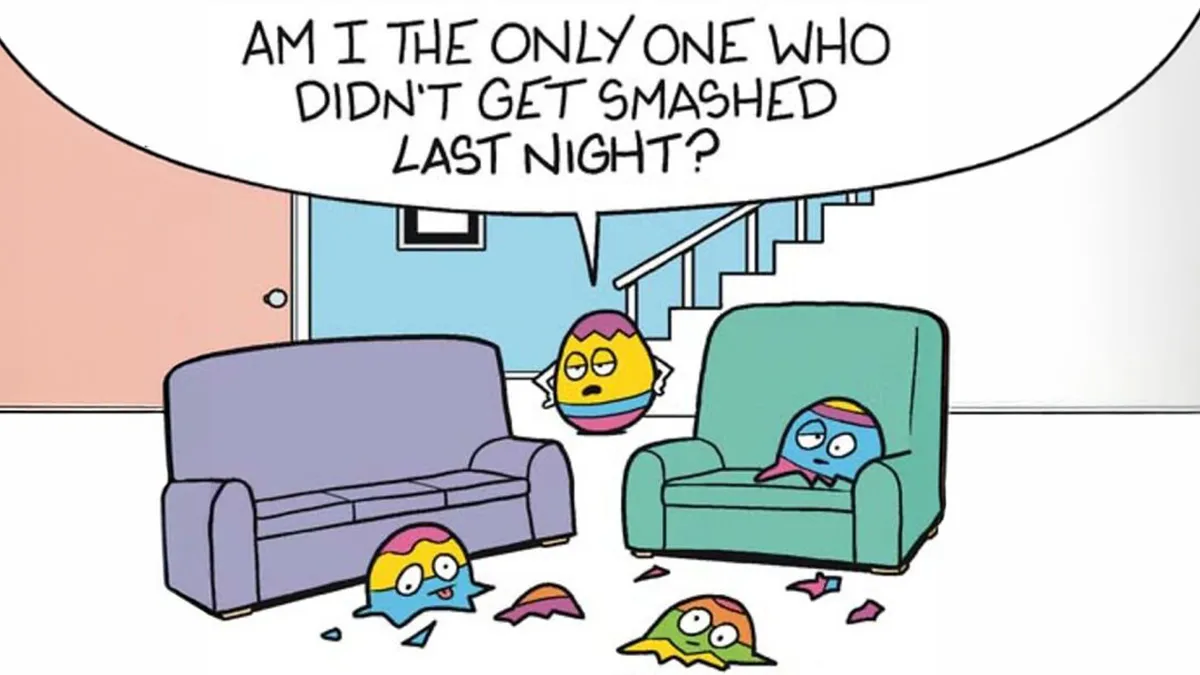 50 Hilarious Easter Comics By Mark Parisi That Reveal Just How Dramatic Eggs Can Be