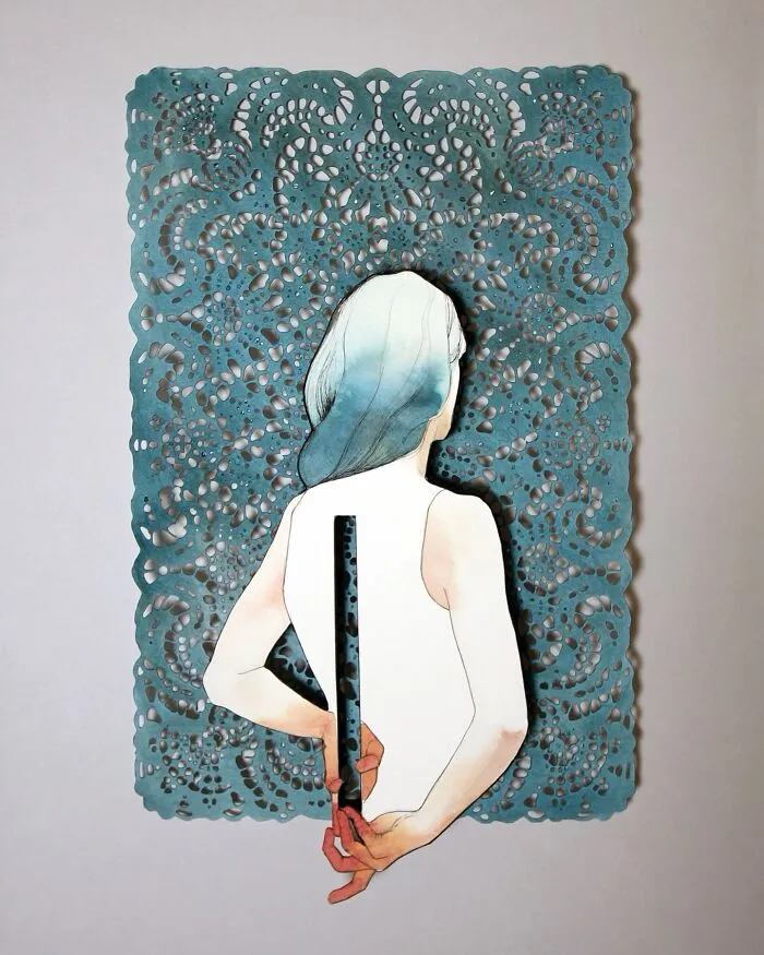 This Artist Is Carving Away The Boundaries Between Illustration And Sculpture With Layered Paper Collages (37 Pics)