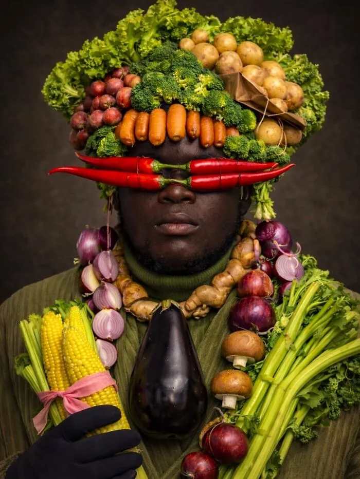 30 Times This Artist Turned The Most Unexpected Things Into Bold Fashion Statements