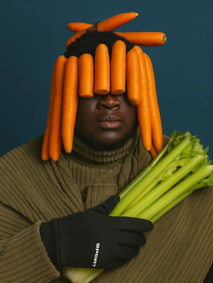 30 Times This Artist Turned The Most Unexpected Things Into Bold Fashion Statements