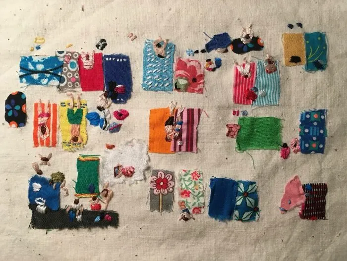 These 55 Hand-Stitched Scenes By This Artist Feel Like Memories Frozen In Time