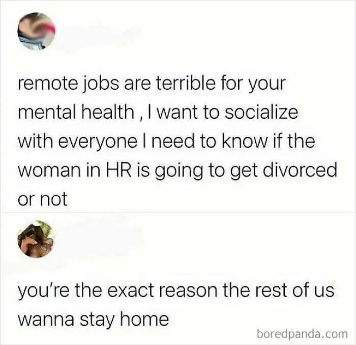 Thanks God I Can Just Stay Home