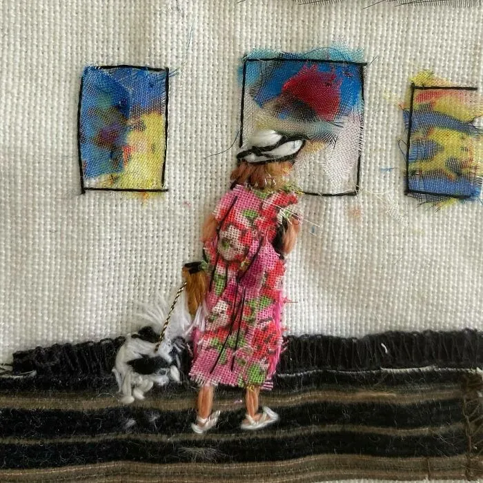 These 55 Hand-Stitched Scenes By This Artist Feel Like Memories Frozen In Time