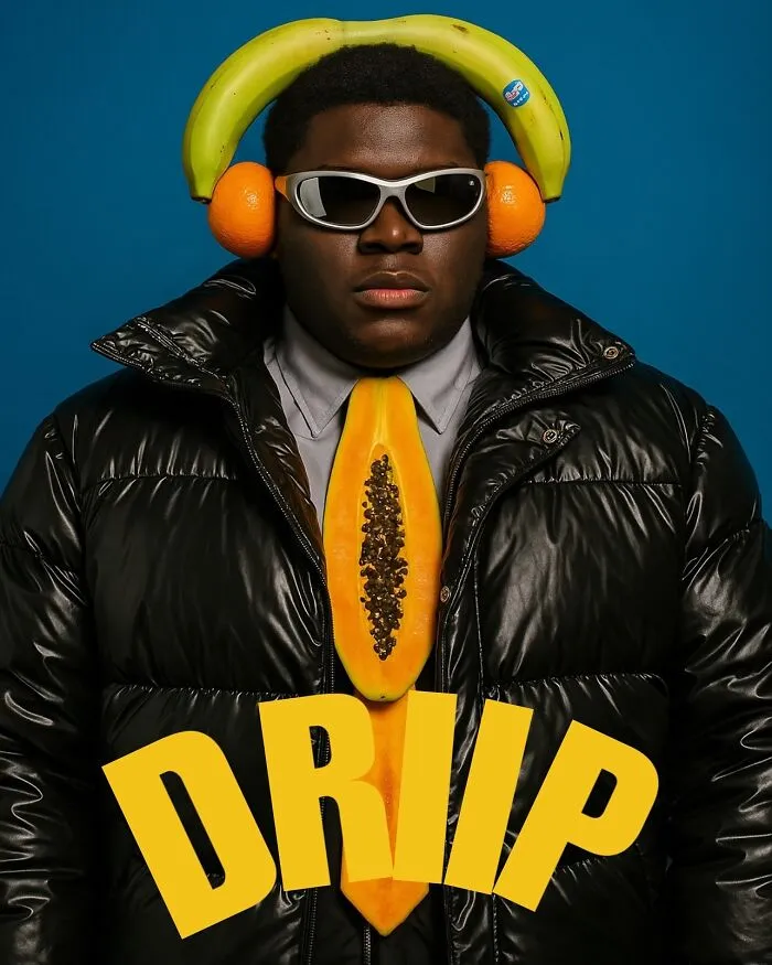 30 Times This Artist Turned The Most Unexpected Things Into Bold Fashion Statements