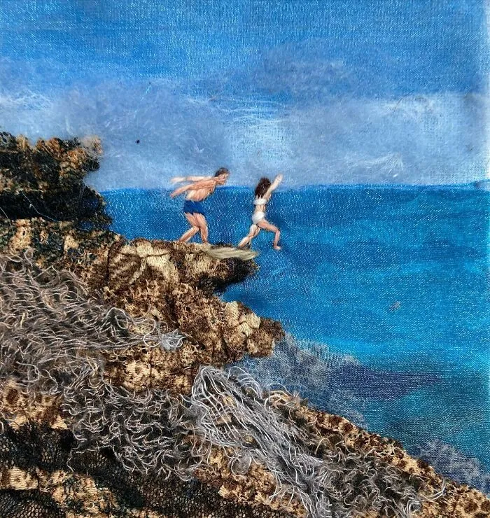 These 55 Hand-Stitched Scenes By This Artist Feel Like Memories Frozen In Time