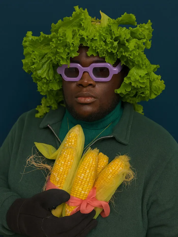 30 Times This Artist Turned The Most Unexpected Things Into Bold Fashion Statements