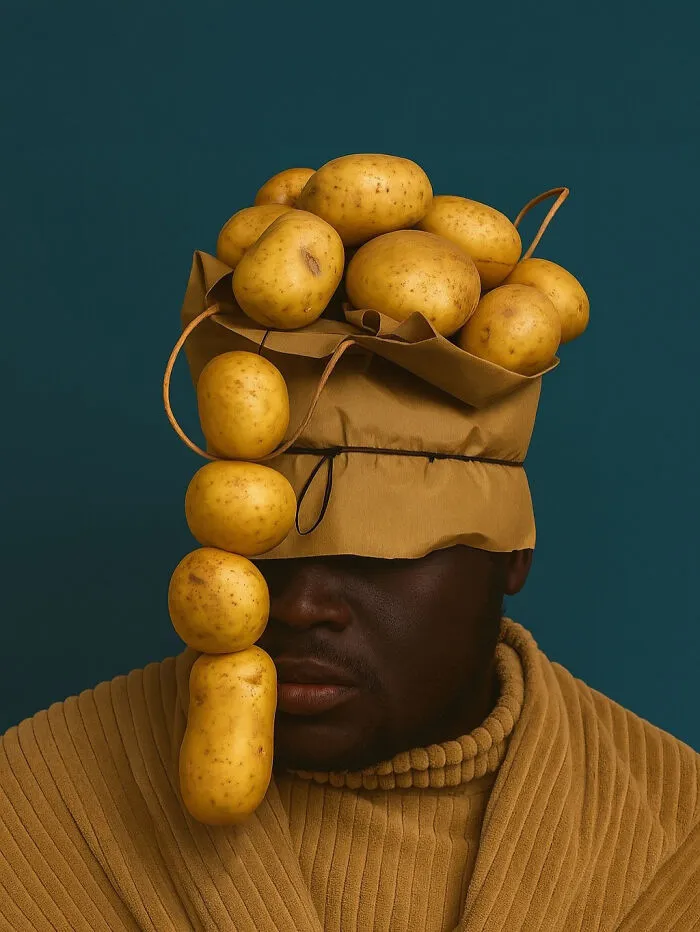 30 Times This Artist Turned The Most Unexpected Things Into Bold Fashion Statements