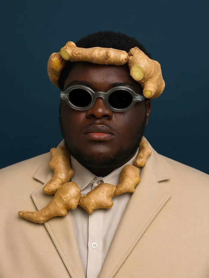 30 Times This Artist Turned The Most Unexpected Things Into Bold Fashion Statements