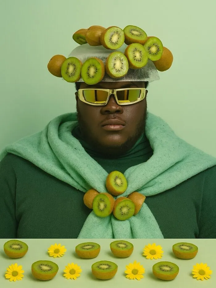 30 Times This Artist Turned The Most Unexpected Things Into Bold Fashion Statements