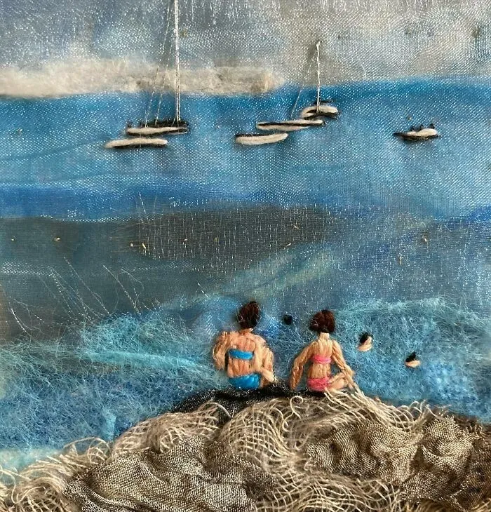These 55 Hand-Stitched Scenes By This Artist Feel Like Memories Frozen In Time