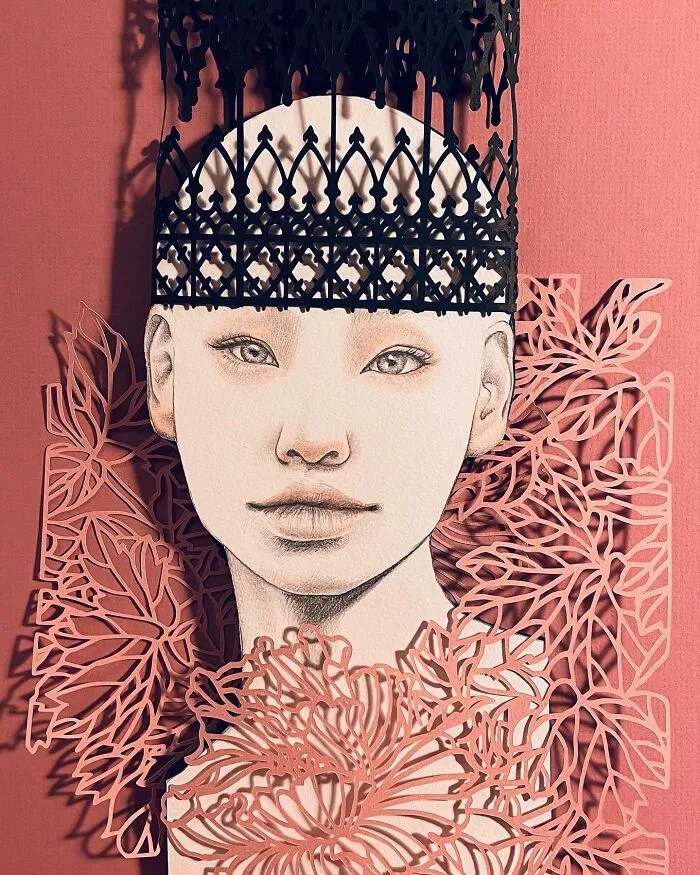 This Artist Is Carving Away The Boundaries Between Illustration And Sculpture With Layered Paper Collages (37 Pics)