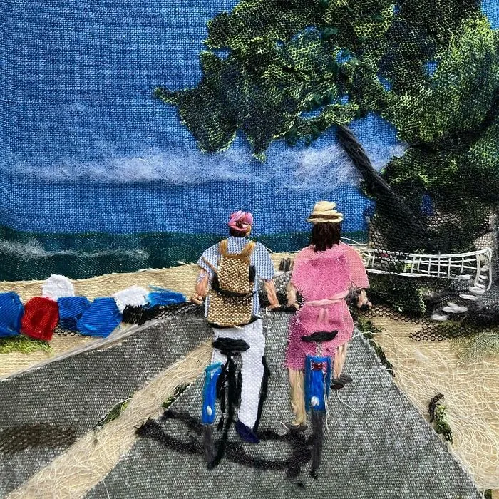 These 55 Hand-Stitched Scenes By This Artist Feel Like Memories Frozen In Time