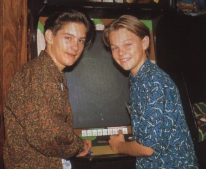 Leonardo Dicaprio y Tobey Maguire