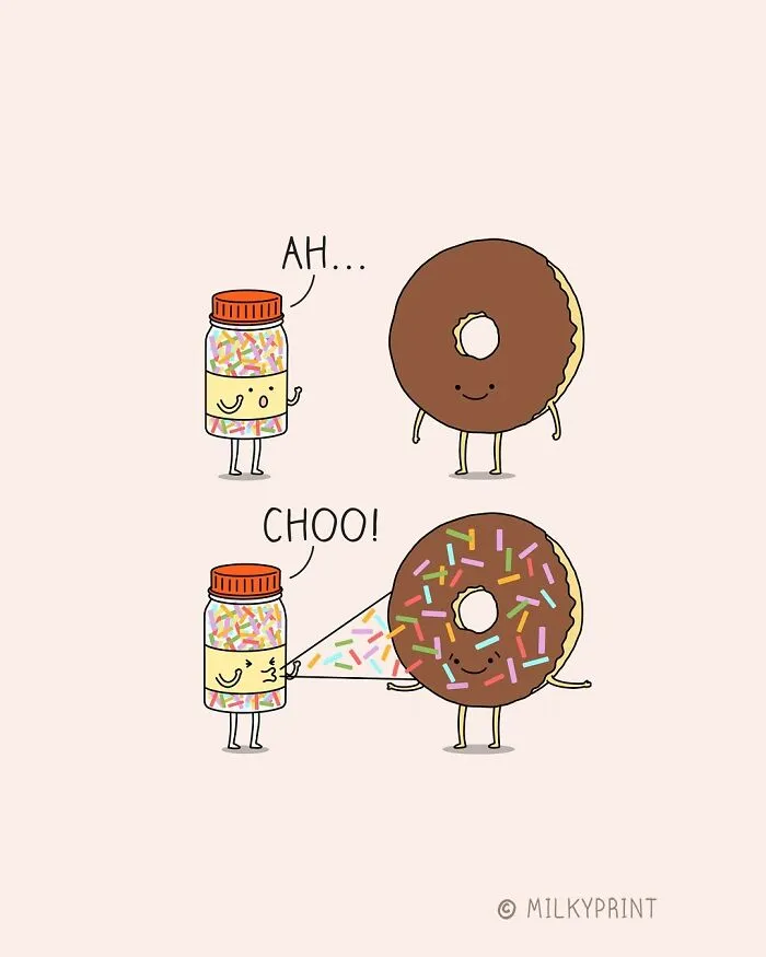 This Illustrator Turns Ordinary Objects Into Sweet Little Characters With Comforting Messages (57 New Pics)