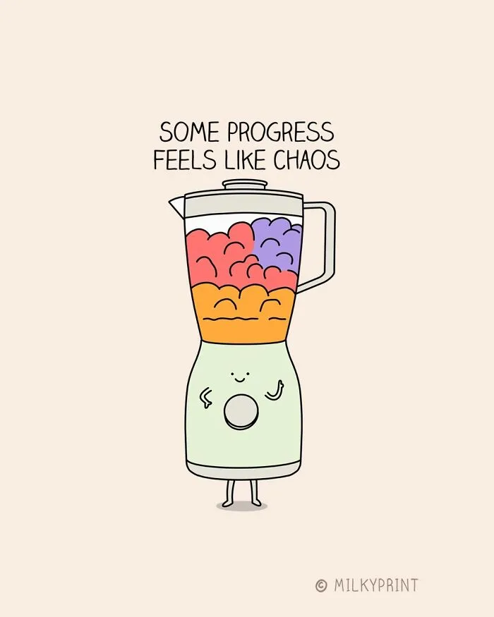 This Illustrator Turns Ordinary Objects Into Sweet Little Characters With Comforting Messages (57 New Pics)