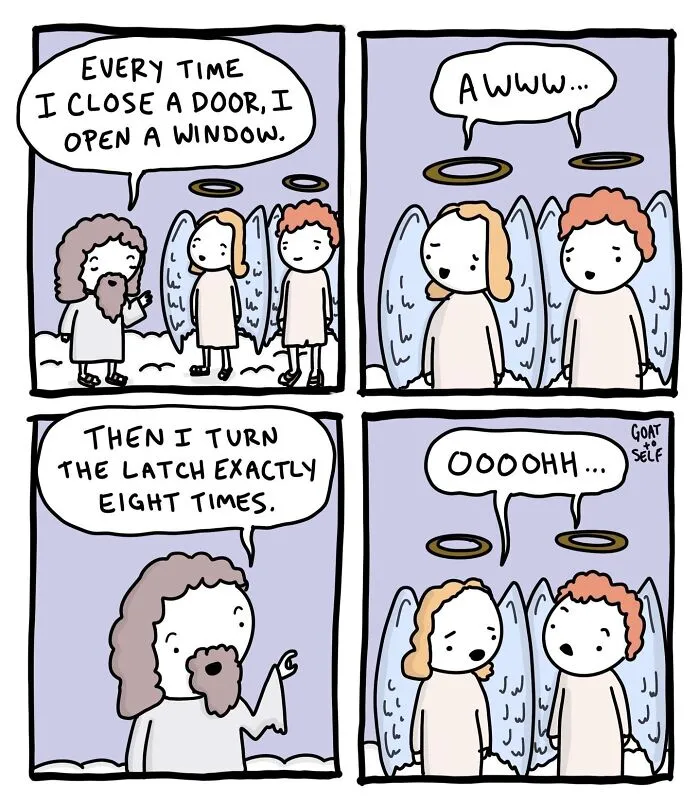 Artist Made 25 New Unhinged Comics With Unexpected Endings That May Surprise You