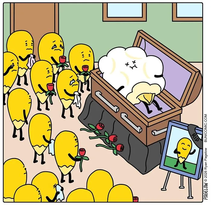 55 New Food-Themed ‘Buni Comics’ That Are Cute, Clever, And Slightly Dark