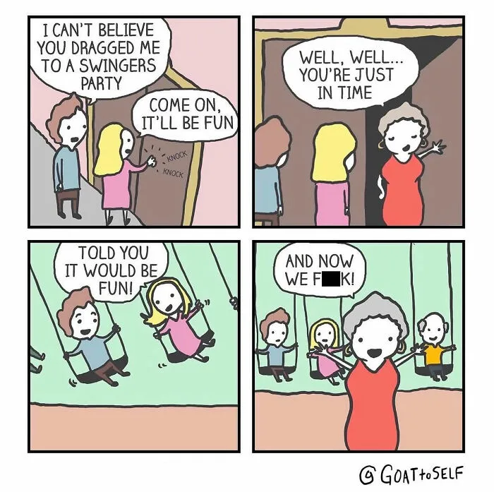 Artist Made 25 New Unhinged Comics With Unexpected Endings That May Surprise You