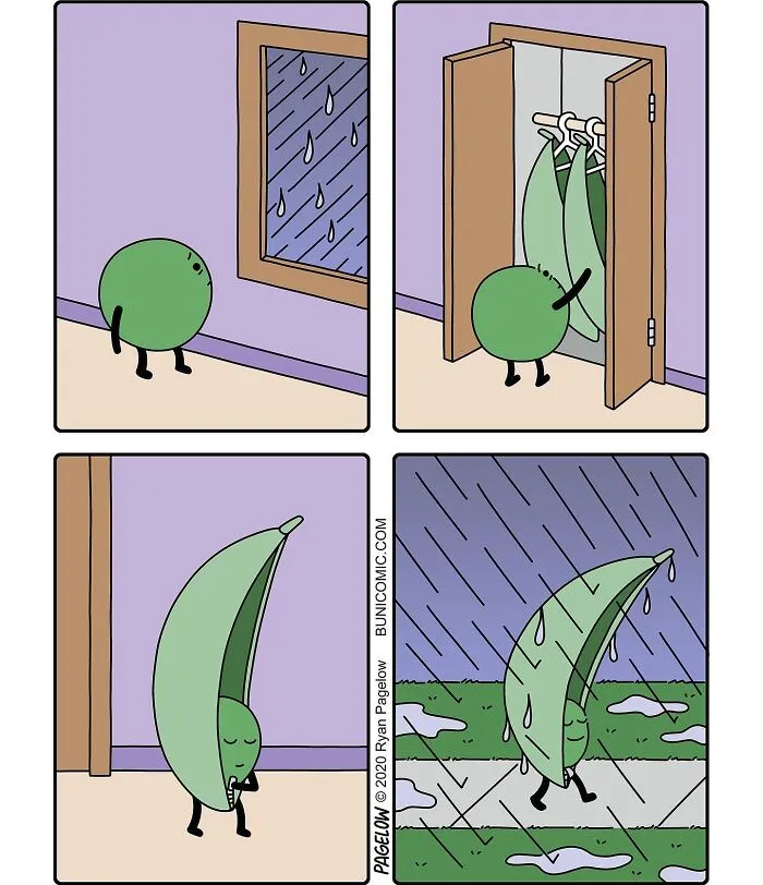 55 New Food-Themed ‘Buni Comics’ That Are Cute, Clever, And Slightly Dark