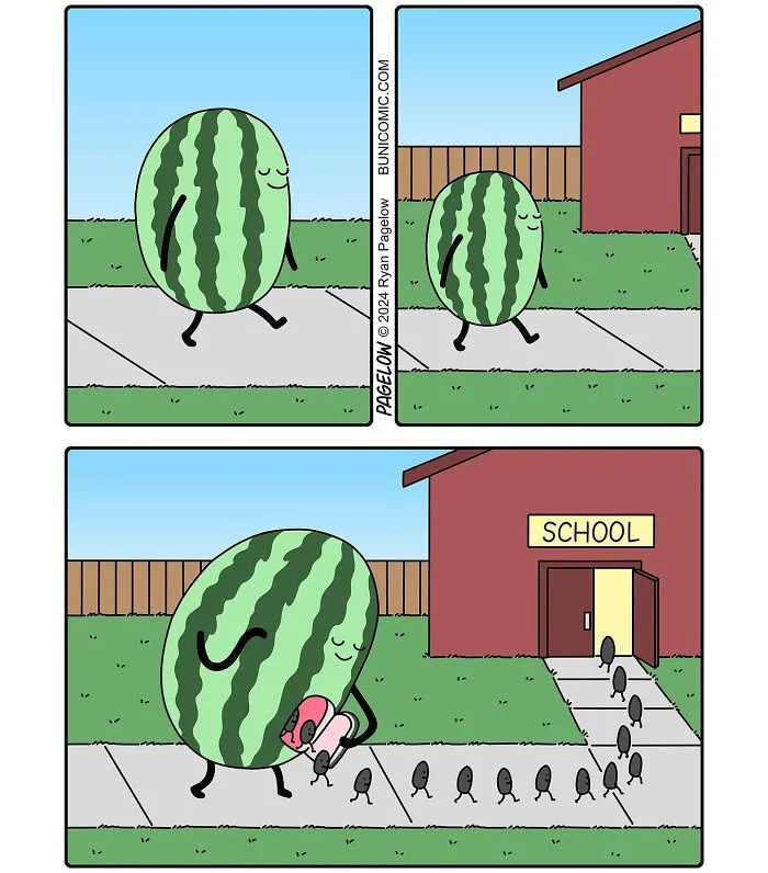 55 New Food-Themed ‘Buni Comics’ That Are Cute, Clever, And Slightly Dark