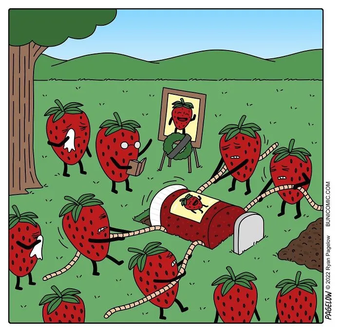 55 New Food-Themed ‘Buni Comics’ That Are Cute, Clever, And Slightly Dark