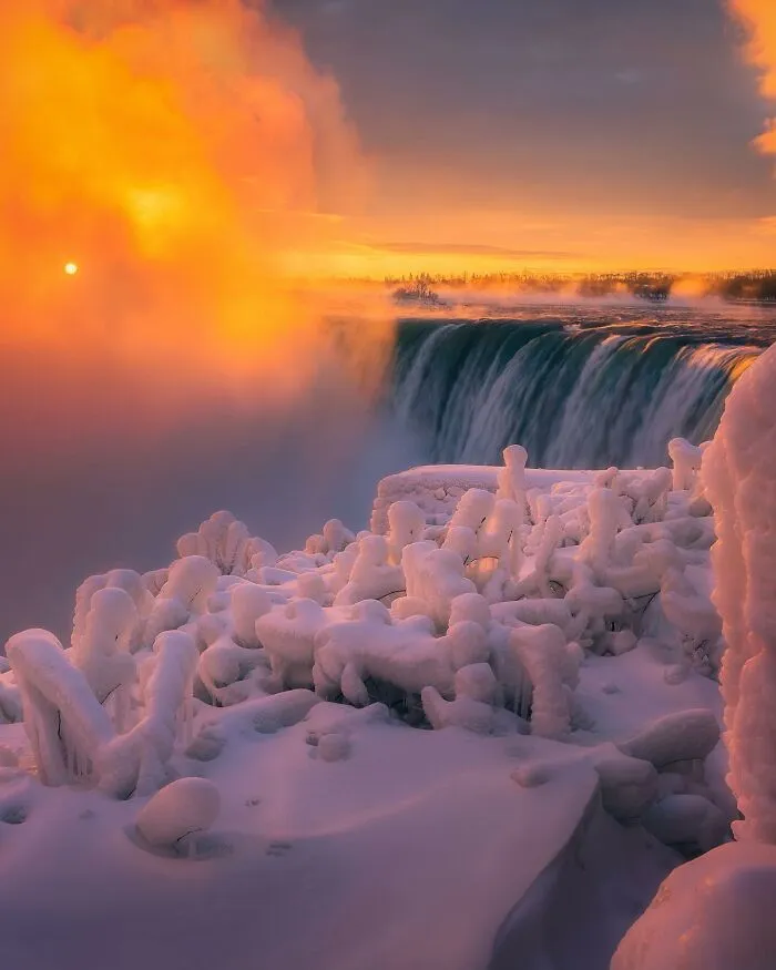 35 Niagara Frozen Falls Contest Entries That Showcase The Power And Beauty Of Winter