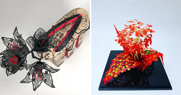 This Artist’s 38 Intricate Paper Sculptures Take Cutting And Folding To Another Level