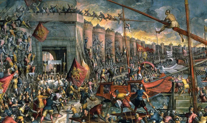 The Sack Of Constantinople (1204 Ce)