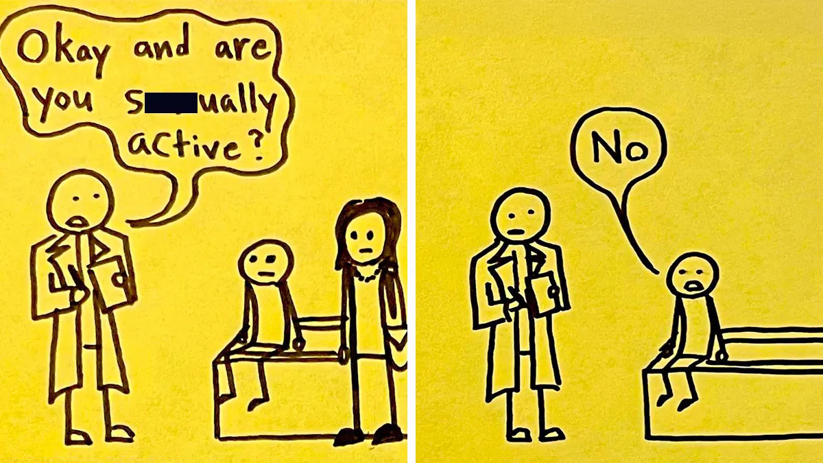 33 Funny And Unexpected Post-It Comics Prove That Simplicity Wins (New Pics)