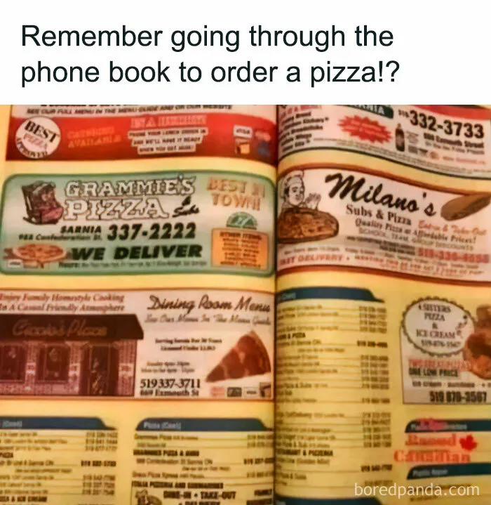 Phone Book Order!