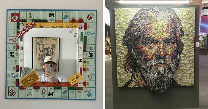 63 Times Folks Whipped Up Their Creative Genius And Created Masterpieces Out Of Trash