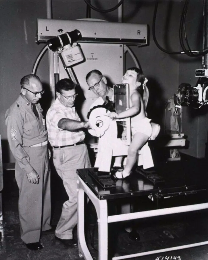 The Roentgen Steed. In 1957