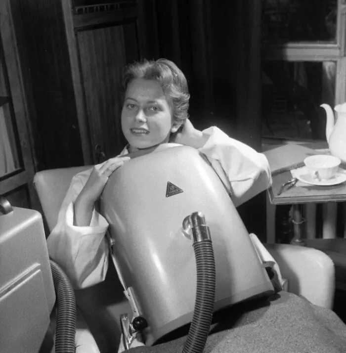 Portable Respirator In 1955